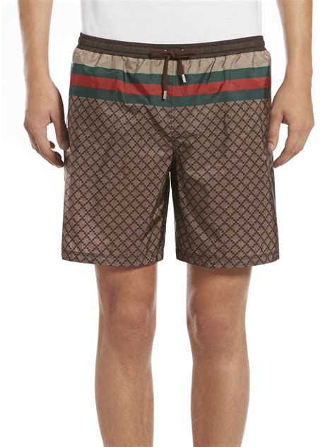 gucci swimming trunk mens swimwear|Gucci swimwear for men.